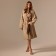 Terry robe with a hood Women's SL Home: Basic "Sabbia", Rr. M, 100% HL, 420 g/m2