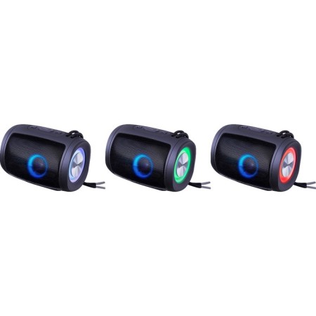 Portable column Defender Enjoy S200, 5W, 1200 mAh, BT, FM, USB, Microsd, backlight, black-1