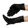 Disposable gloves Vinyltep Premium, black, size m, 100 pcs
