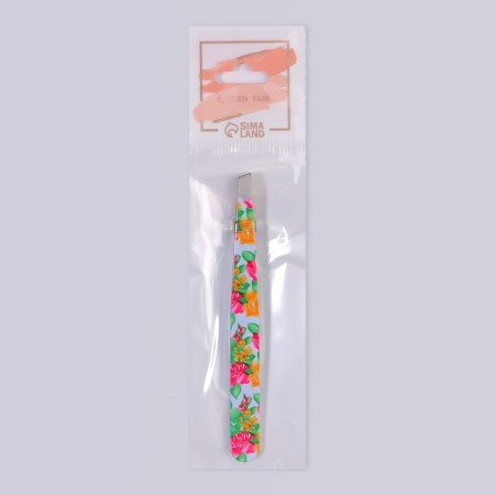 Pinzet begged, wide, 9.5 cm, mix drawing-7