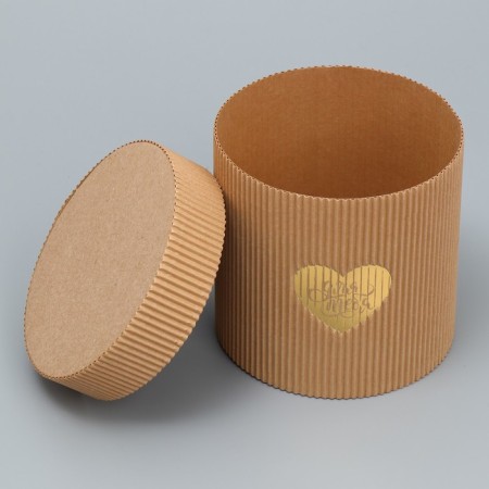 Gift Hat Athletic Microhofra, Packaging, "Heart", 12 x 12 cm-1