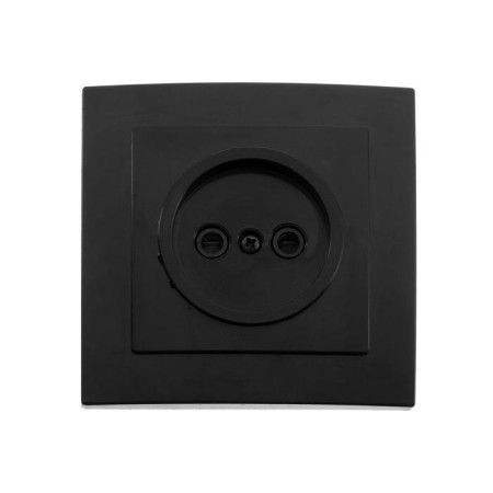 Rosette "Elect" RS 16-131-h, 16 A, 250 V, single, without salary, hidden, black-1