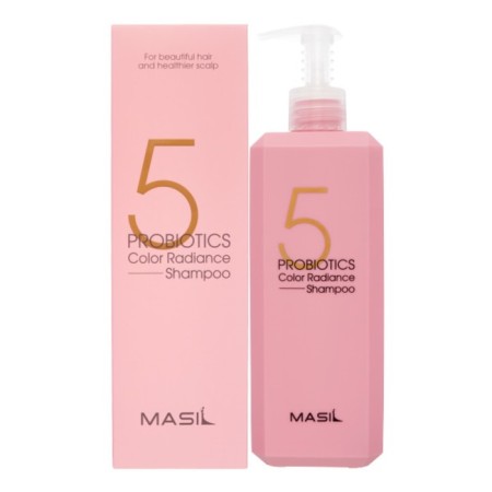 Shampoo for dyed hair 5 PROBIOTICS Color Radiance Shampoo with color protection, 500 ml-2