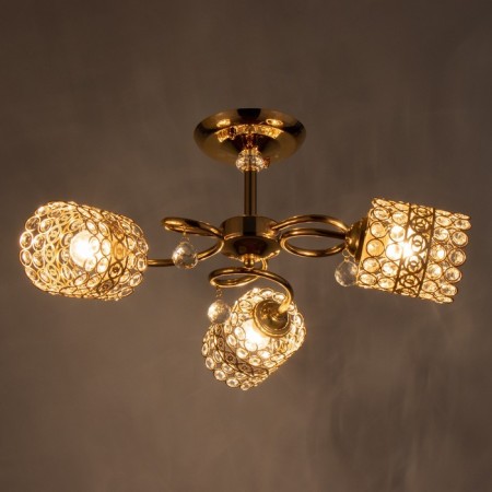 Chandelier 91262/3 E27 40W gold 52x52x25 cm Bayerlux-2