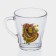 New Year's glass mug for tea "Symbol of the year 2025", 250 ml