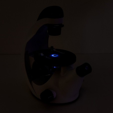 Laboratory multiplication microscope 80,200,400, backlight-8