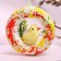 Decorative Easter suspension "chicken" 2 × 9 × 9 cm