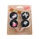 Set of candles in the cake "Unicorns with inscriptions", 4 × 4.4cm, 4 pcs