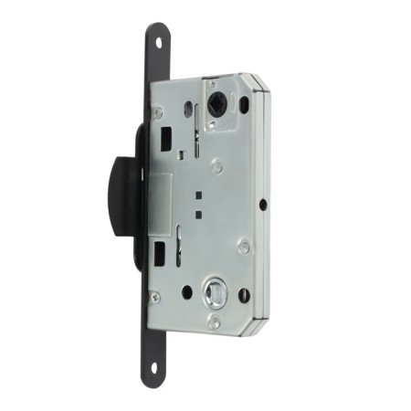 Lock Lockland ZLK1BL, Black, M/O 96 mm., Plastic. tongue-1