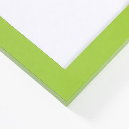 Photo frame MDF 30x40 cm, No. 6, width 18 mm, thickness 12 mm, green (plastic screen)-1