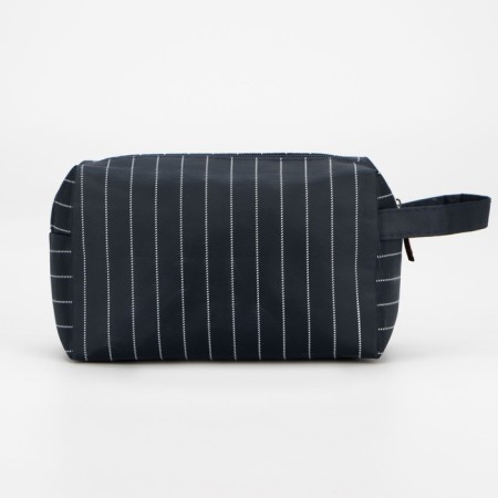 Lightning cosmetic bag, external pocket, blue color-1