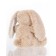 Soft Gulliver toy "Bunny Vyslowry", beige color, 20 cm