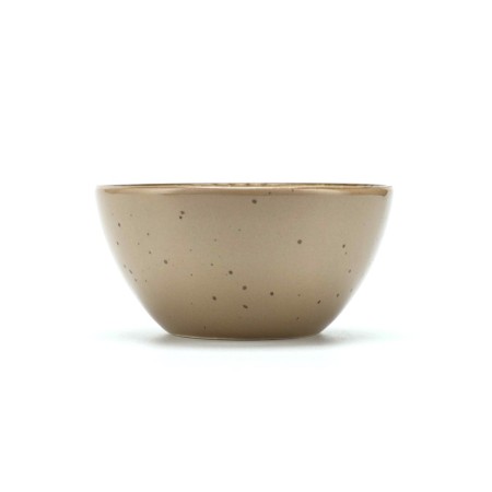 A deep ceramic Dolce Ceramo plate. "Sandy shore", 10 x 5 cm-1