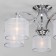 Smart ceiling lamp Fabiola, 40W, E14, 70x70x29.5 cm