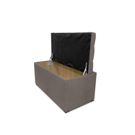 Puff with a lid and weighting, 800 × 400 × 420 mm, Bahama mitch, Ash color-3