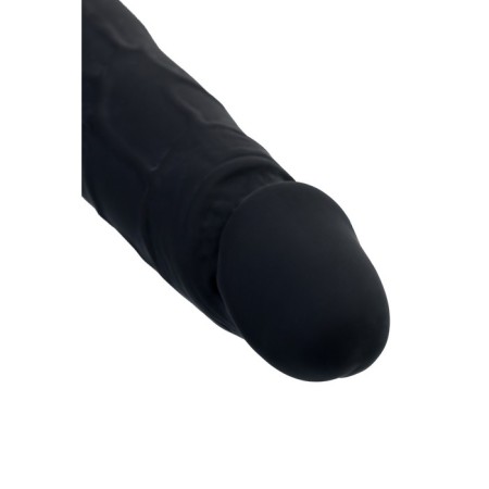 Popo pleasure by toyfa lupi phallimitator, silicone, black color, 12 cm-10