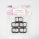 Wire buckle, 3.9 × 2.7 cm, 32 mm, 5 pcs, economy, black nickel color