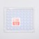 Organizer for decor, 56 cells, 21 × 17.2 × 2.5/2.5 × 2.5 × 2 cm, the color is transparent