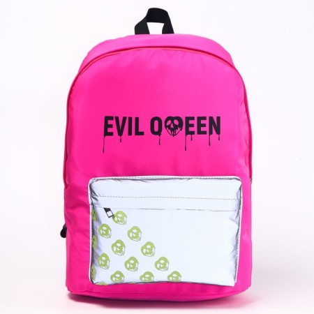 A backpack with a reflective pocket, 30 cm x 15 cm x 40 cm "bad girls", villains-3