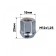 Haye cone SkyWay, M12x1.25 Open 25mm, key 19mm, zinc, set 20 pcs