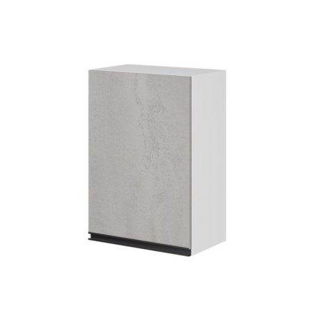 Cabinet hinged with 1 door suite 500x300x720 white/light concrete/anthracite