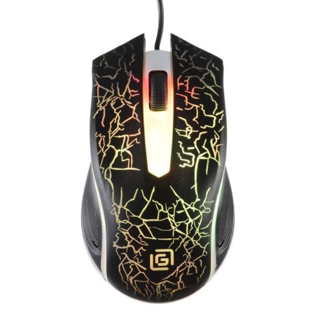 Mouse call 395m Shadow Black Optical (1500DPI) USB for a laptop (3but)-7