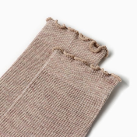 Women's socks, cream size 36-40-1
