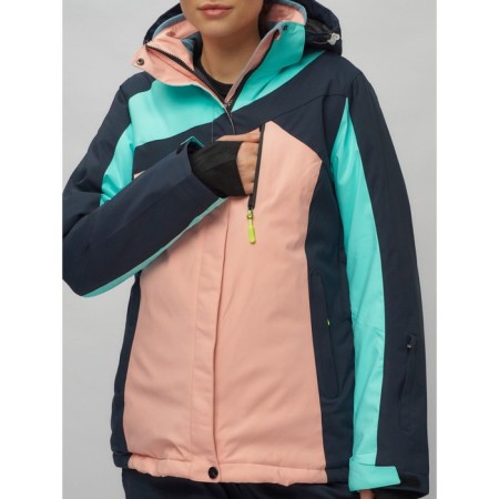 Ski suit, size 44, turquoise color-3