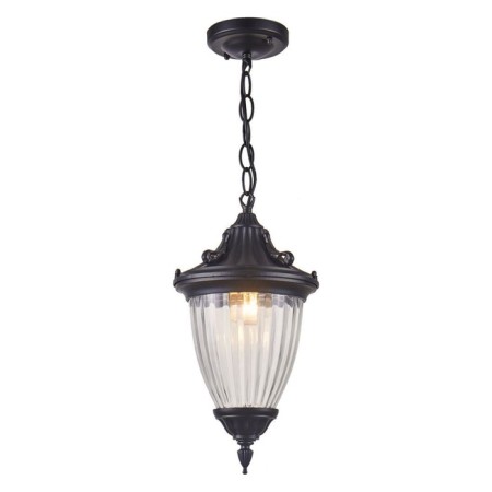 Garden-park lamp Feron PL585, IP44, E27, 60 W, 180x180x810 mm, black color-1