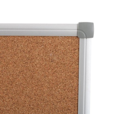 Combined board 90x120 cm, magnetic marker/cork, calligrata standard, in the aluminum frame-2