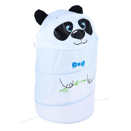 Panda toys basket with handles, 33.7 × 33.7 × 55 cm-2