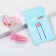 Hair clips "Fold your heart", 2 pcs. (shaker)