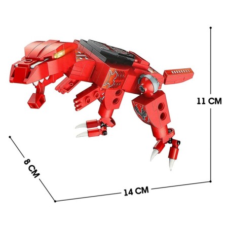 Designer Dinobot "Leader Tyrannosaurus", 6 species, mix-11