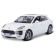 BBURAGO Porsche Macan, Die-Cast, 1:24, opening doors, white color