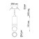 Lamp built -in moisture -proof Delta IP44 GU10 9W