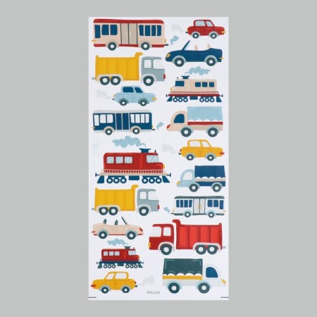 Interior color sticker "City transport" 30x60 cm-3