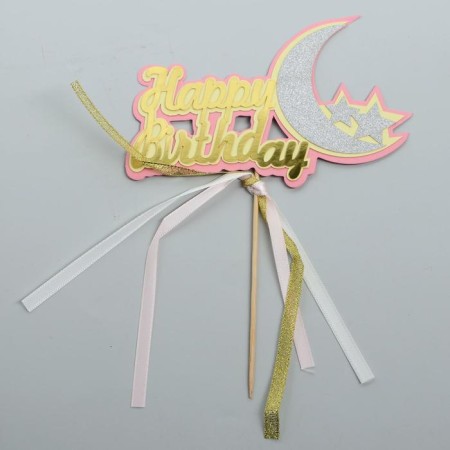 Topper "Happy Birthday"