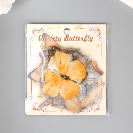 Stickers PVC "Butterflies" set 40 pcs 8x7 cm-3