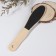 Feet heaps, sandpaper, bilateral, 23.6 cm, wooden