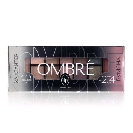 TF Ombre 10 shadows, blush, highlighter, tone 204-1