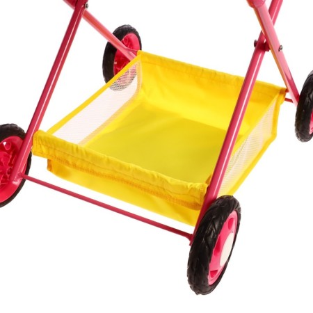 Stroller Puppet No. 4, blue-yellow color-5