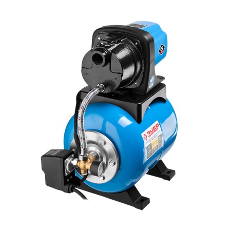 Pumping station "Zubr" master M3, automatic, 1200 W, 63 l/min, pressure 46m, tank 20 l, cast iron-1