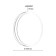 Lamp Nohava Brown LED 70W 3000-6000K D500 IP43, with PDU