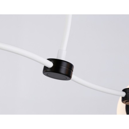 Suspended Ambrella Light, Modern, TR2542, 4HE27, white, black color-4