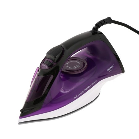 Iron Zelmer Zir1515 Violet, 2400 W, ceramic sole, 30 g/min, 240 ml, purple