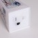 Lamp "Snowman and Christmas tree" 3hlr1130 White 4.4x4.4x9.4cm