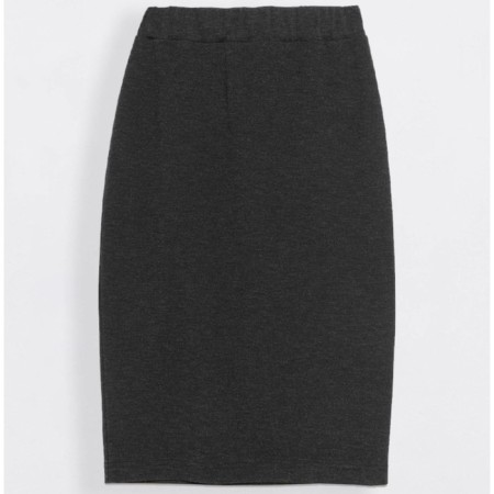 Women's skirt Miss Grace, size m, color Black Melange-4