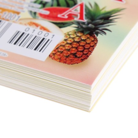 A set of training cards "ABC" yellow color, 33 cards, 10x10 cm-1