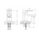 Mixer for the sink Rush Fiji Fi1835-11, single-leaf, chrome