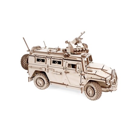 Wooden designer, armored car "Liger"-4